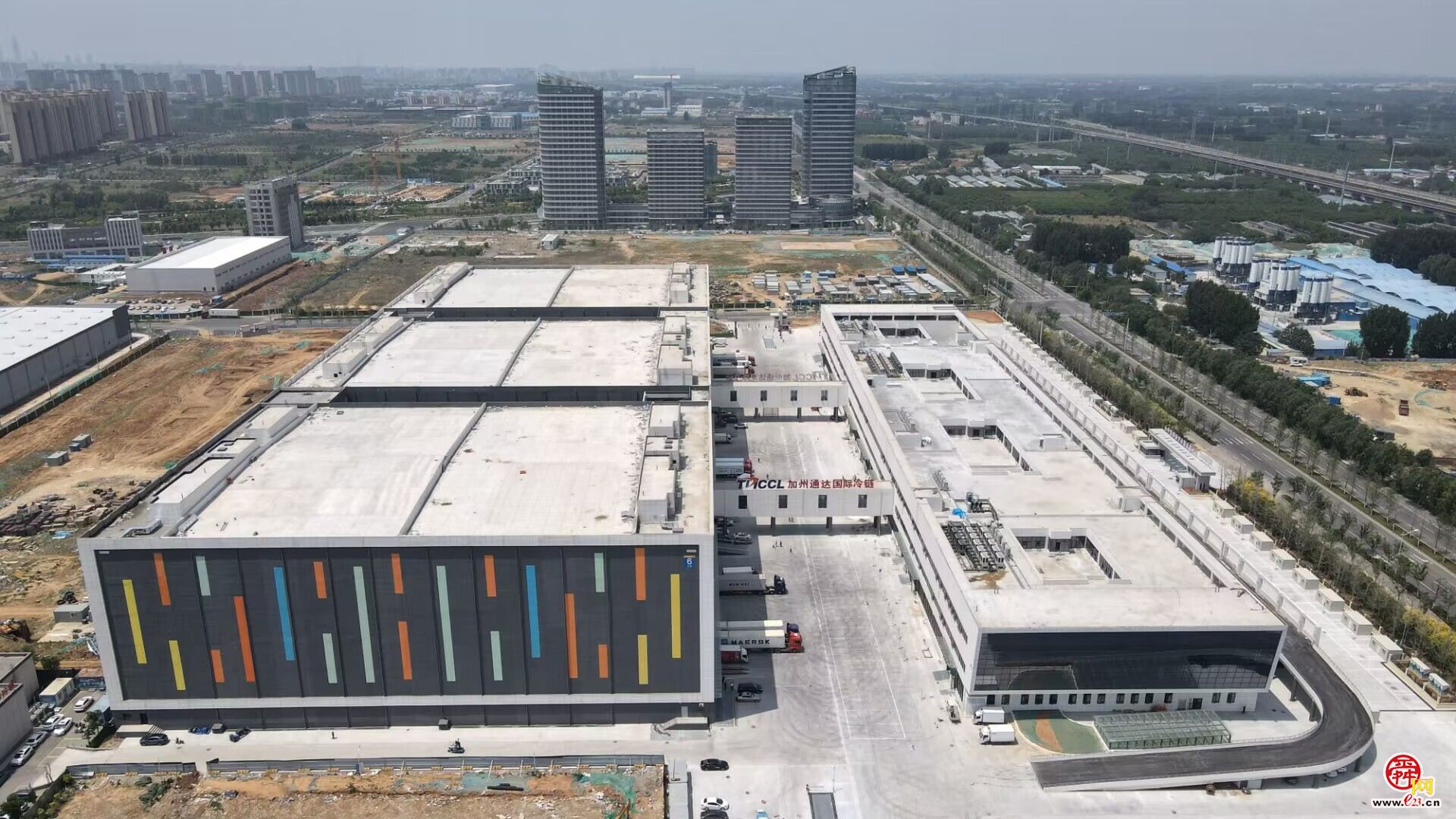 济南加州通达国际冷链物流中心计划6月正式运行