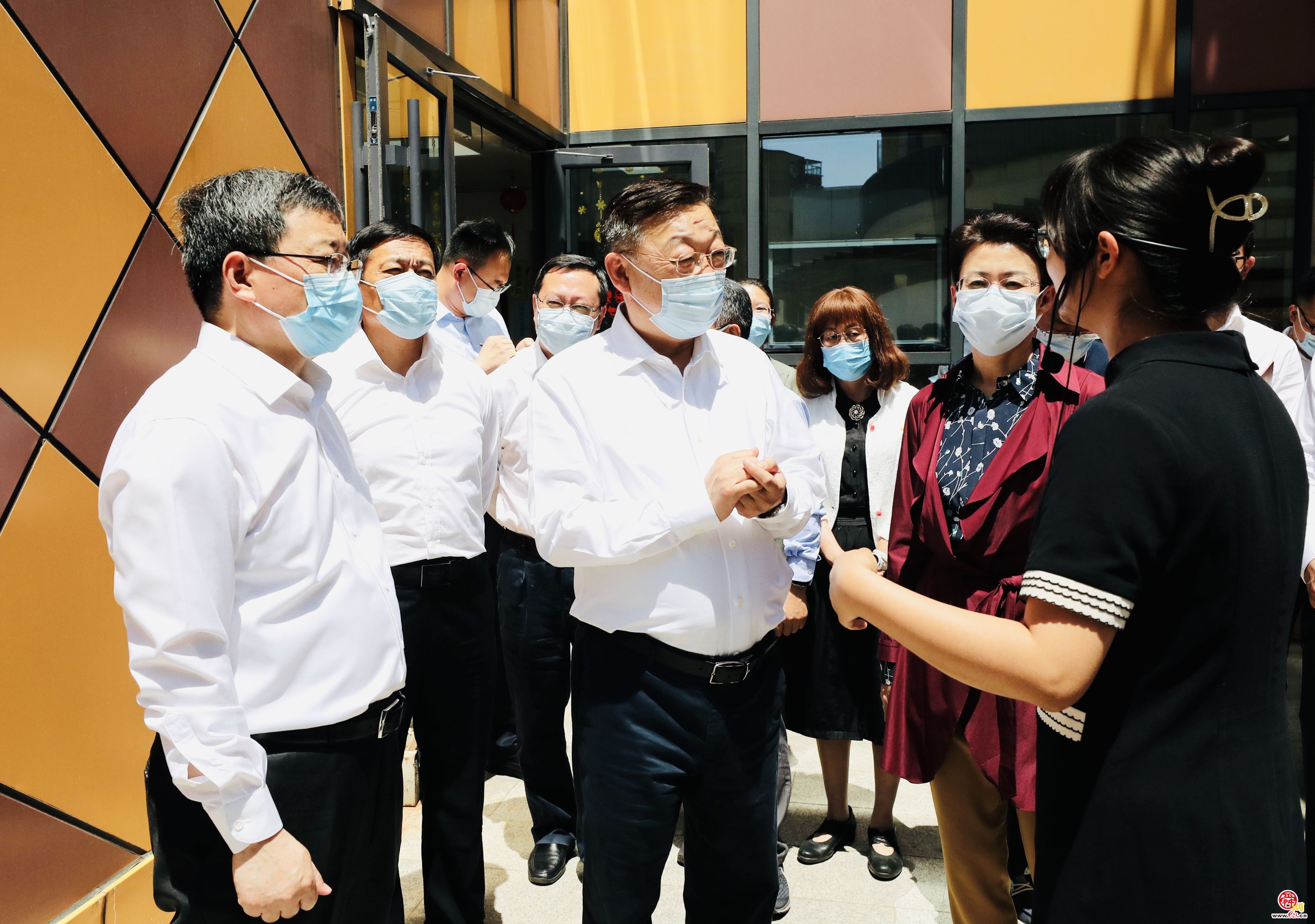 民政部领导来济调研 唐登杰王桂英于海田参加活动 - 领导活动 - 舜网新闻