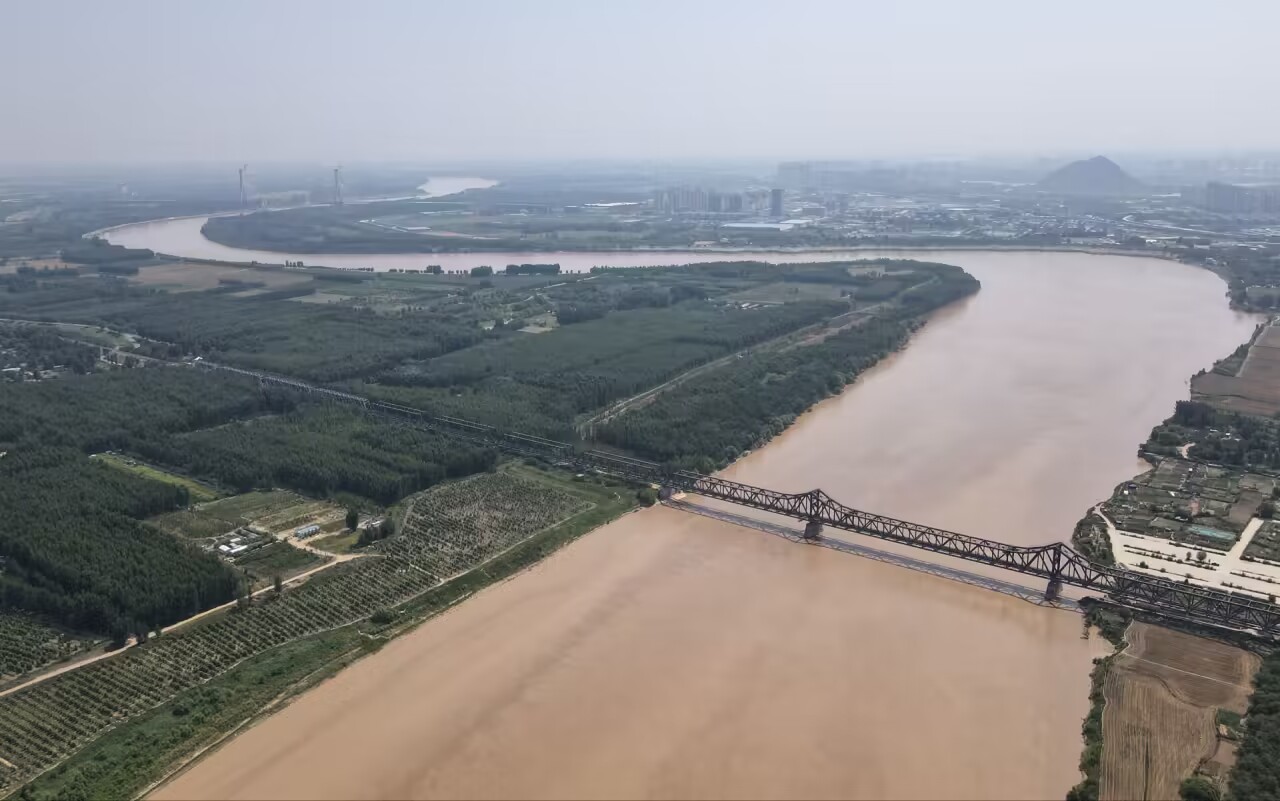 调水调沙水头抵达，黄河济南段流量增大