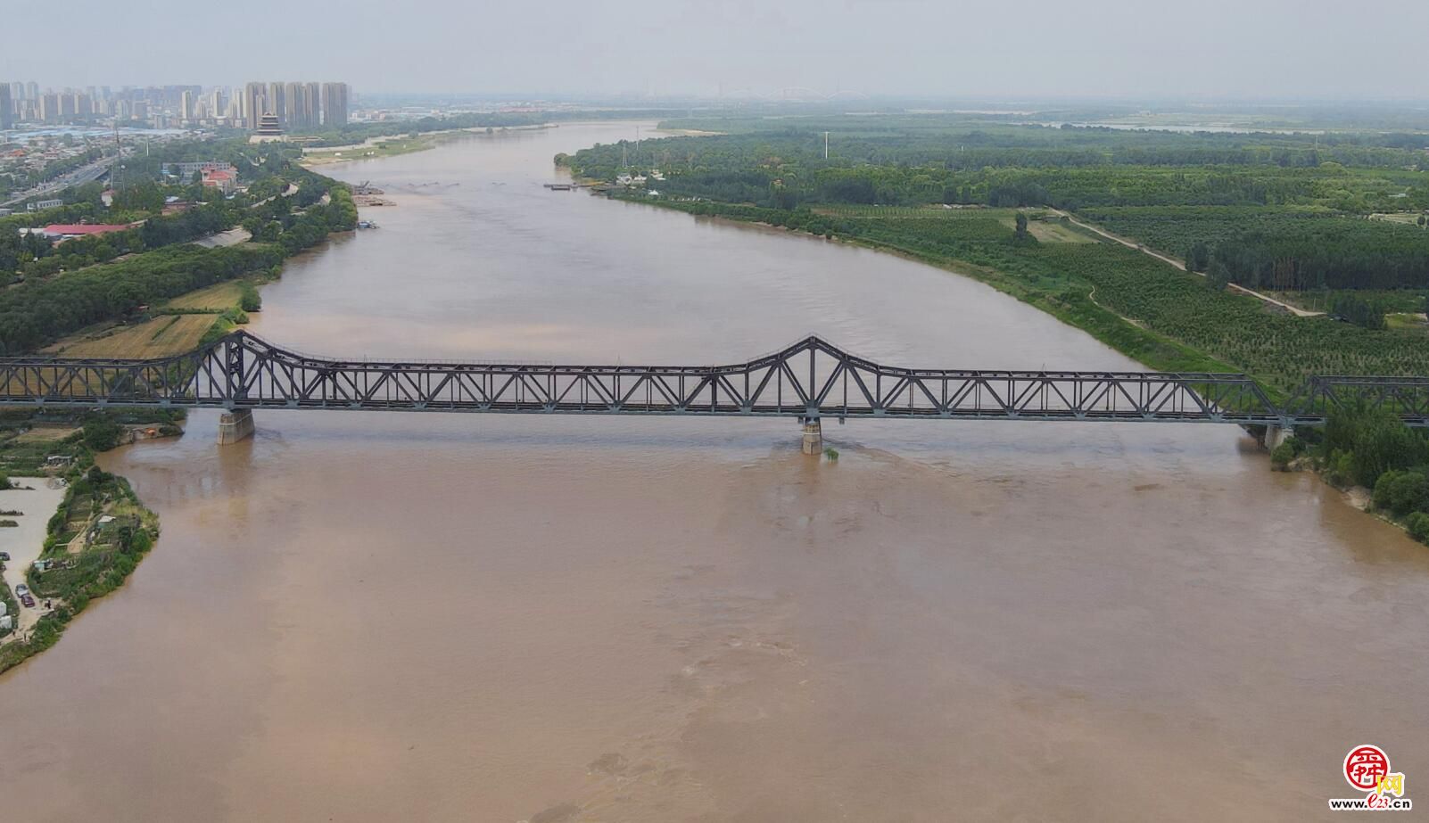 汛前黄河调水调沙洪峰抵达济南泺口站流量达3400立方米每秒