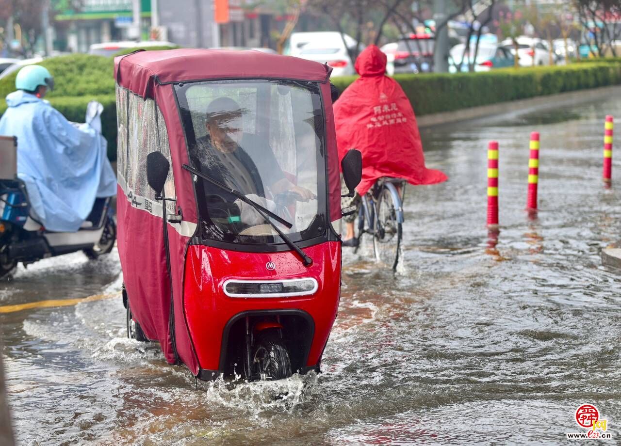济南强降雨已至  降雨特点明显