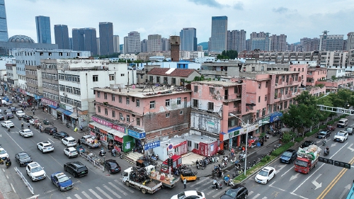 济南CBD旁城中村开启提升改造