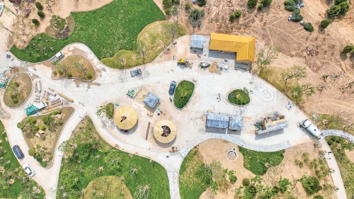 济南大辛庄考古遗址上建公园 园林景观揭面纱