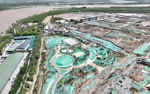 一座“产业新城”正在崛起 丁太鲁新徐片区安置房、绿带公园项目加速推进