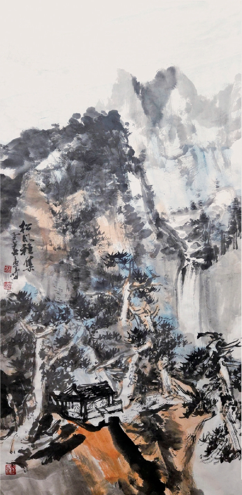 泉绘画，走进海右名家的水墨世界系列（二)