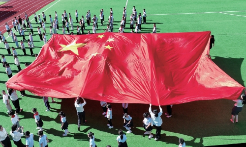 伟大抗战精神在校园里熠熠生辉 济南中小学以“开学第一课”纪念中国人民抗日战争暨世界反法西斯战争胜利80周年