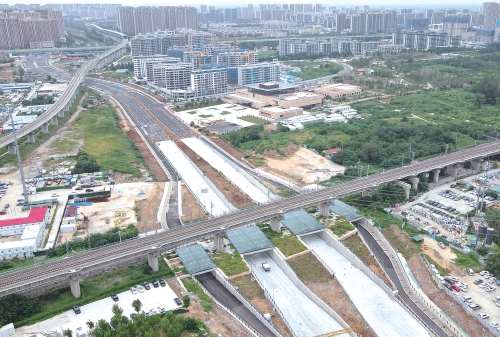 项目强省会｜奥体西路北延即将“焕新登场”