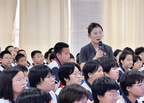 历城区法院：法治讲堂开课了