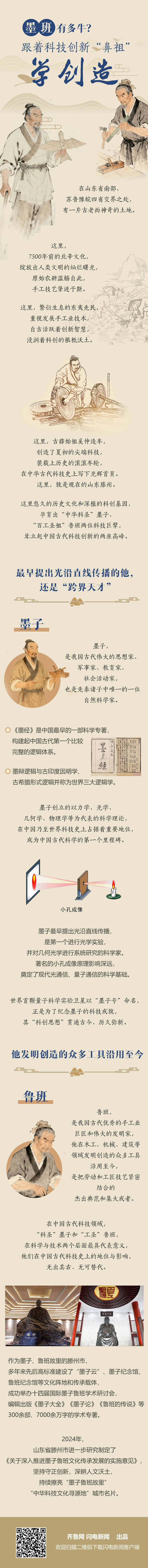 长图丨对话墨子鲁班，跟着“跨界天才”学创造