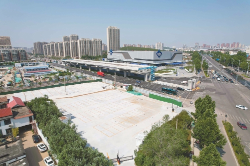 济南山姆旁新增停车场