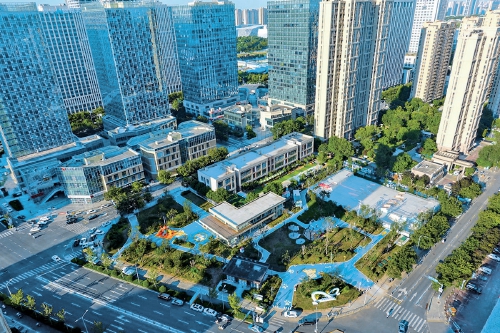 济南晨曦悦动公园正式向市民开放...